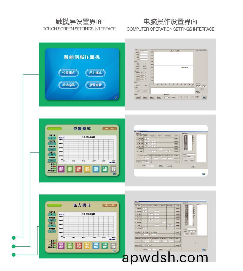 电脑式伺服压装机